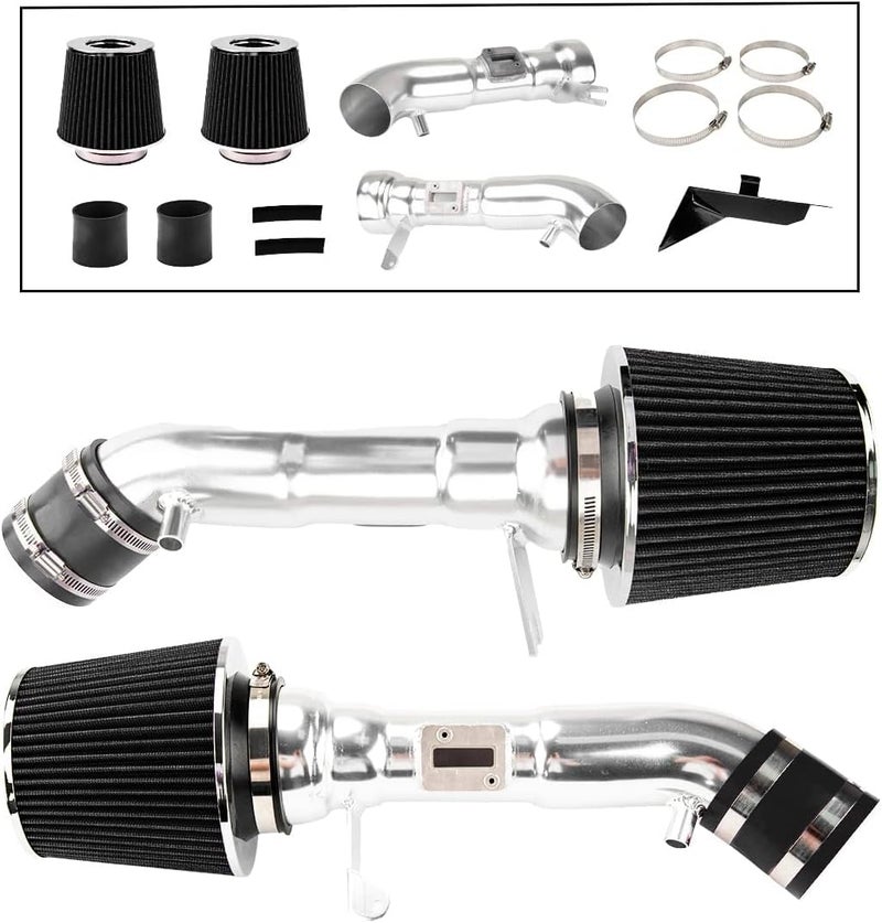 AUTOSITY Air Intake Kit, Cold Air Intake w/Filter Replacement for 2009-2019 350Z 3.7L V6, 2008-2013 G37 3.7L V6 (Black) - Image 5